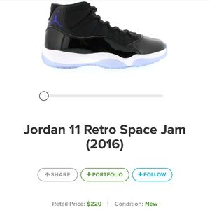 Jordan Space Jam 11s